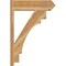 Ekena Millwork Merced Arts & Crafts Rough Sawn Outlooker, Western Red Cedar, 8"W x 28"D x 40"H OUT08X28X40MRC03RWR - alternate 3